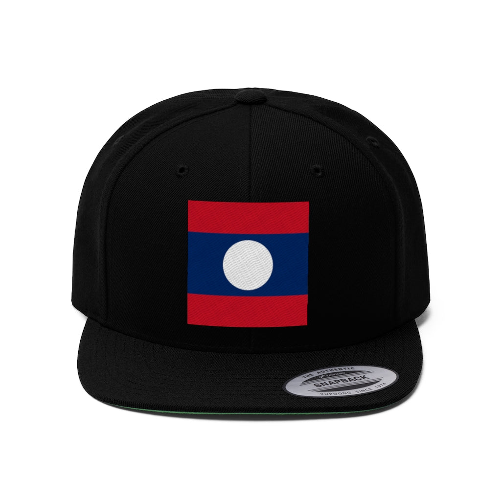 LAOS Unisex Flat Bill Hat