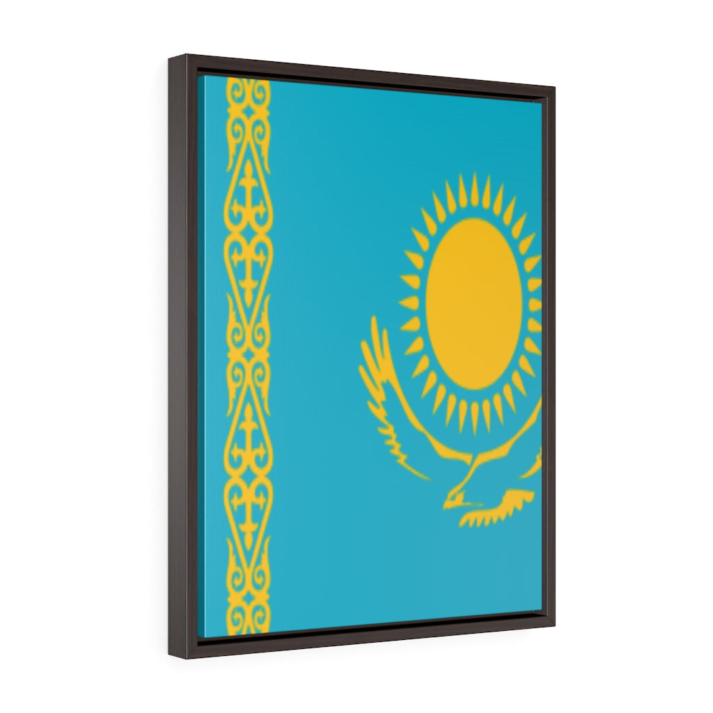 KAZAKHSTAN Vertical Framed Premium Gallery Wrap Canvas