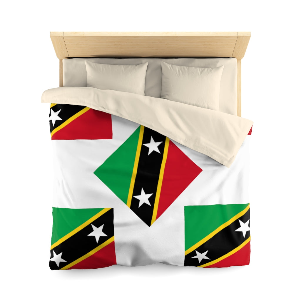 SAINT KITTS AND NEVIS Microfiber Duvet Cover