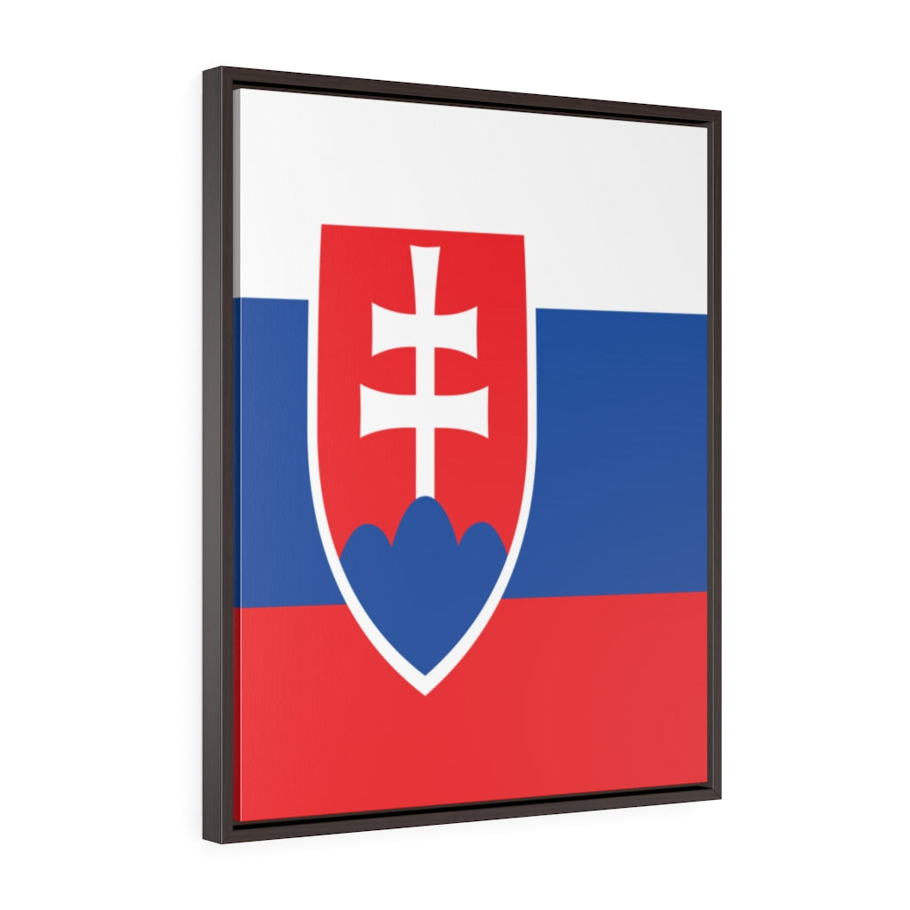 SLOVAKIA Vertical Framed Premium Gallery Wrap Canvas