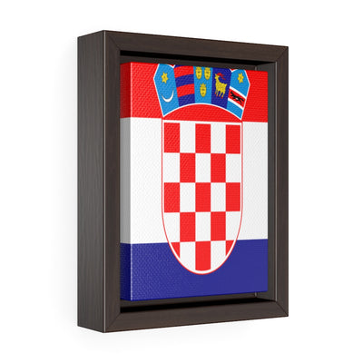 CROATIA Vertical Framed Premium Gallery Wrap Canvas