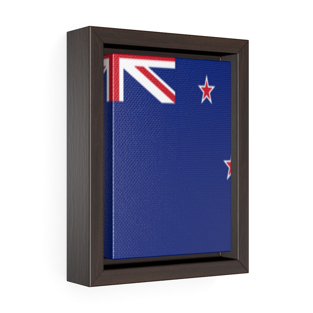 NEW ZEALAND Vertical Framed Premium Gallery Wrap Canvas