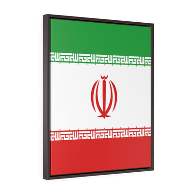 IRAN Vertical Framed Premium Gallery Wrap Canvas