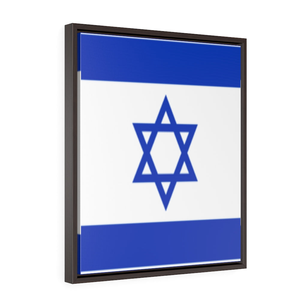 ISRAEL Vertical Framed Premium Gallery Wrap Canvas