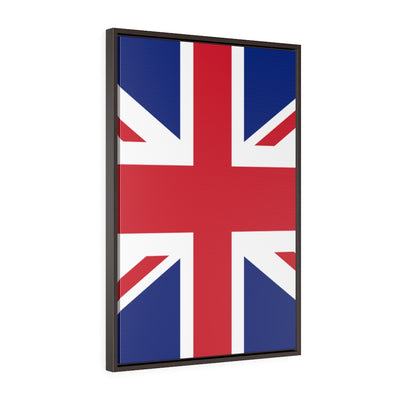 united kingdom Vertical Framed Premium Gallery Wrap Canvas