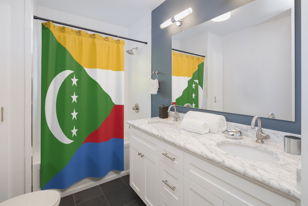 COMOROS Shower Curtains