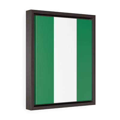 NIGERIA Vertical Framed Premium Gallery Wrap Canvas