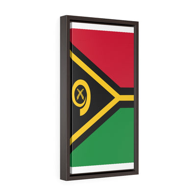 VANUATU Vertical Framed Premium Gallery Wrap Canvas