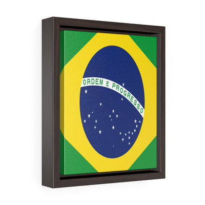 BRAZIL Vertical Framed Premium Gallery Wrap Canvas