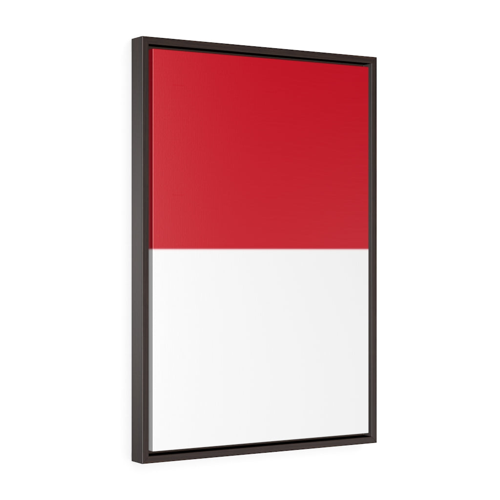 MONACO Vertical Framed Premium Gallery Wrap Canvas