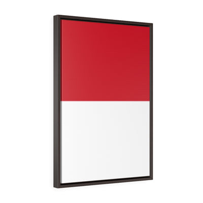 MONACO Vertical Framed Premium Gallery Wrap Canvas