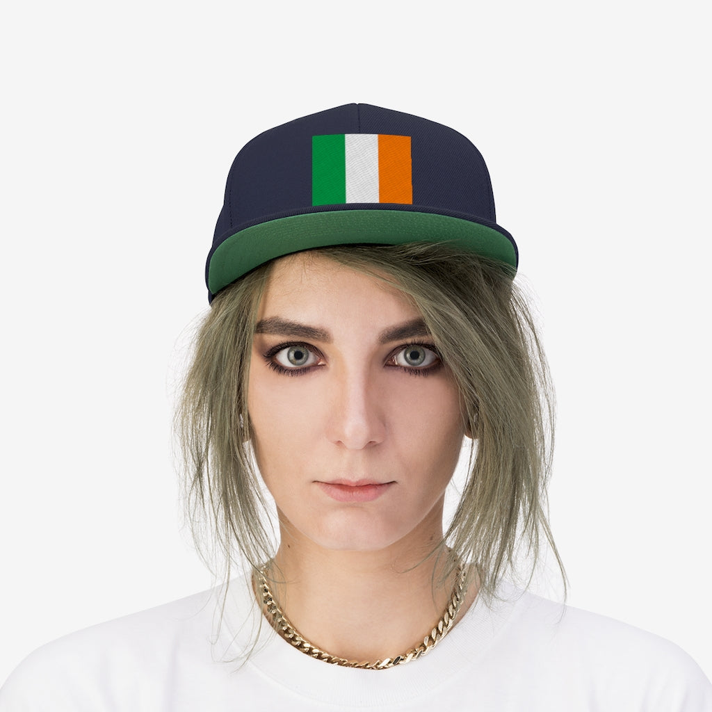 IRELAND Unisex Flat Bill Hat