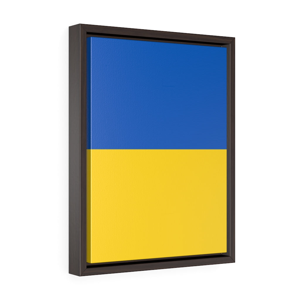 UKRAINE Vertical Framed Premium Gallery Wrap Canvas