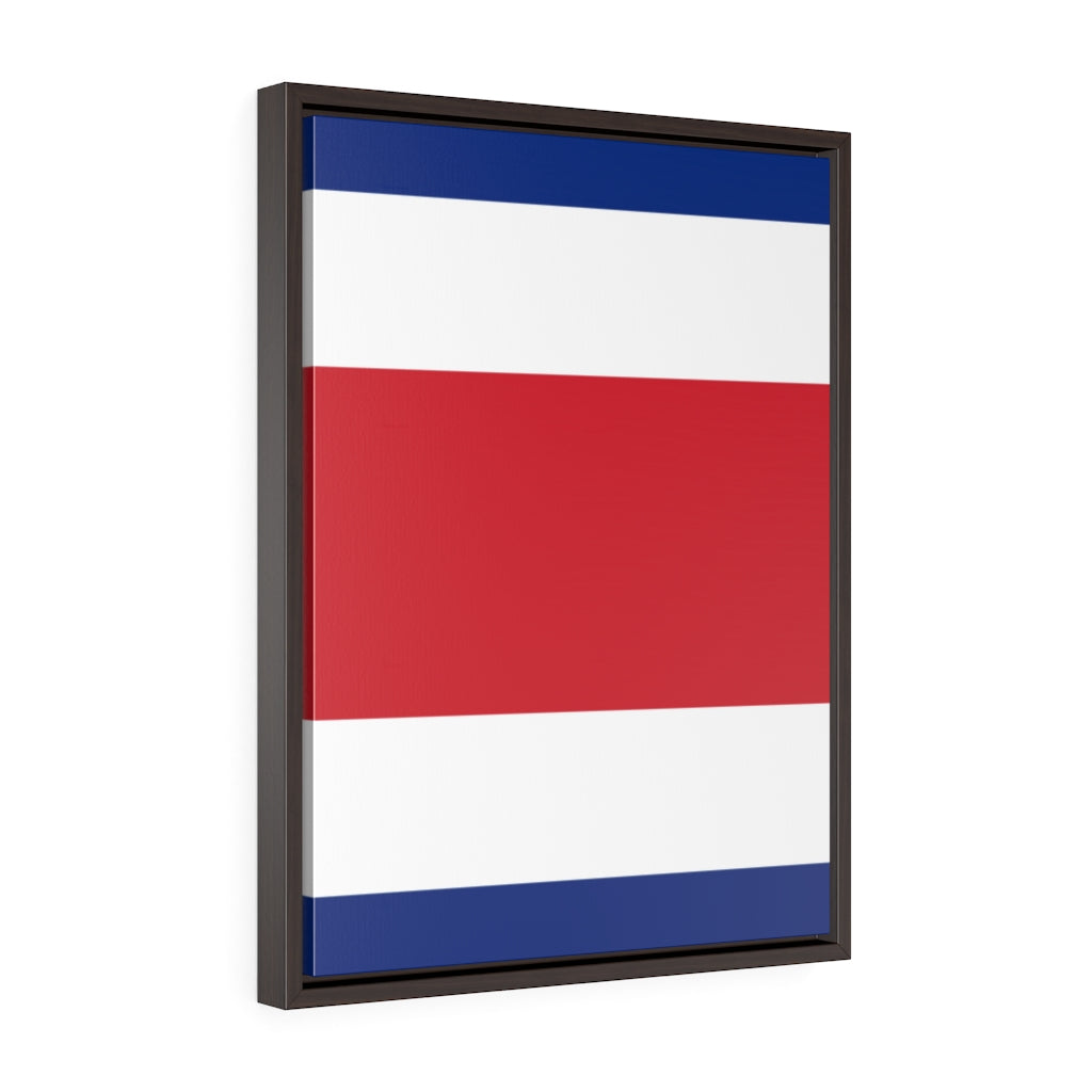 COSTA RICA Vertical Framed Premium Gallery Wrap Canvas