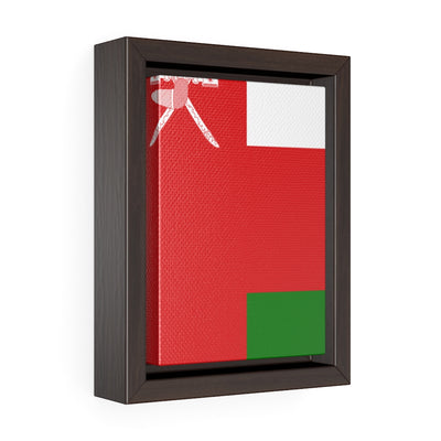 OMAN Vertical Framed Premium Gallery Wrap Canvas