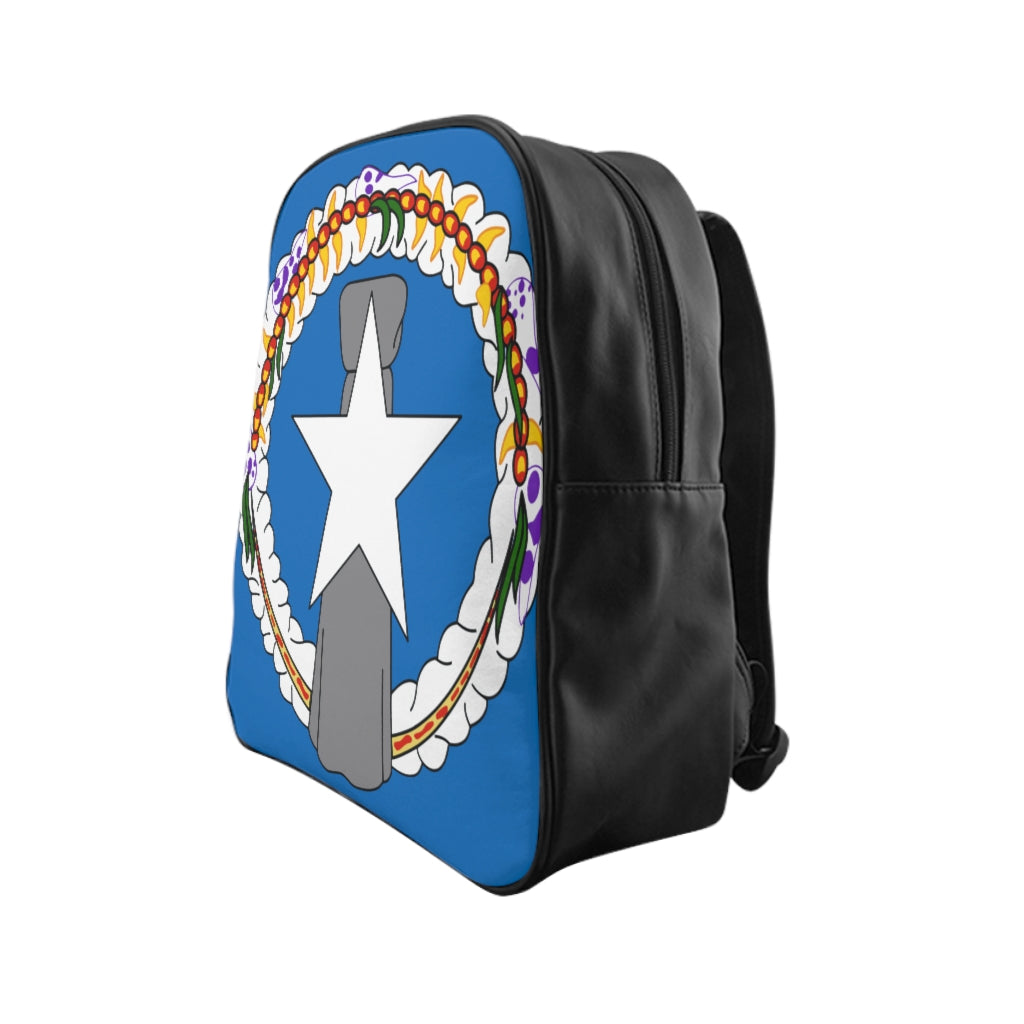 NORTHERN MARIANA ISLANDS FLAG School Backpack