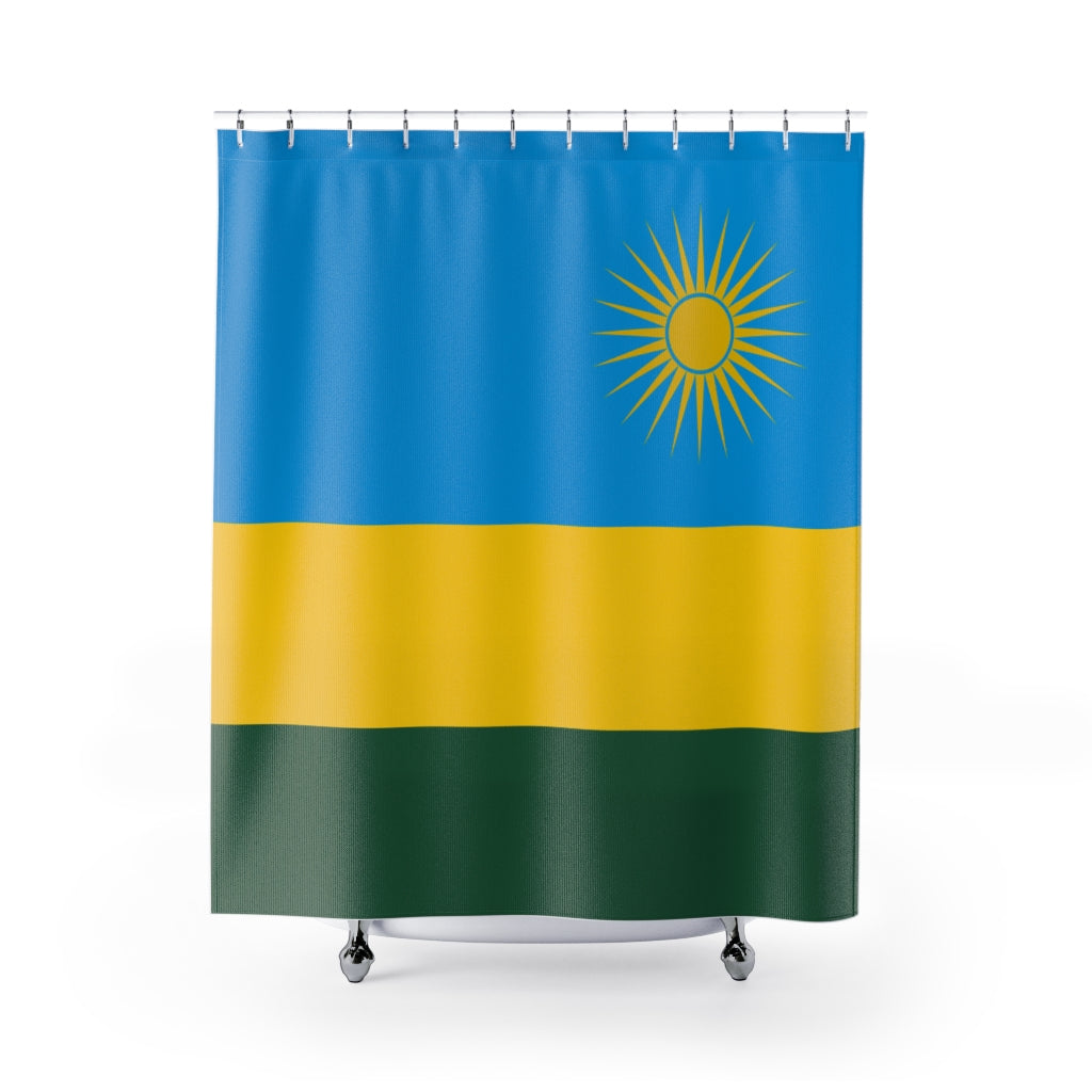 RWANDA Shower Curtains