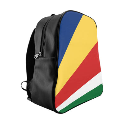 SEYCHELLES FLAG School Backpack