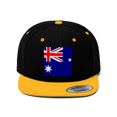 AUSTRALIA Unisex Flat Bill Hat