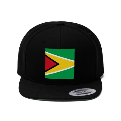 GUYANA Unisex Flat Bill Hat