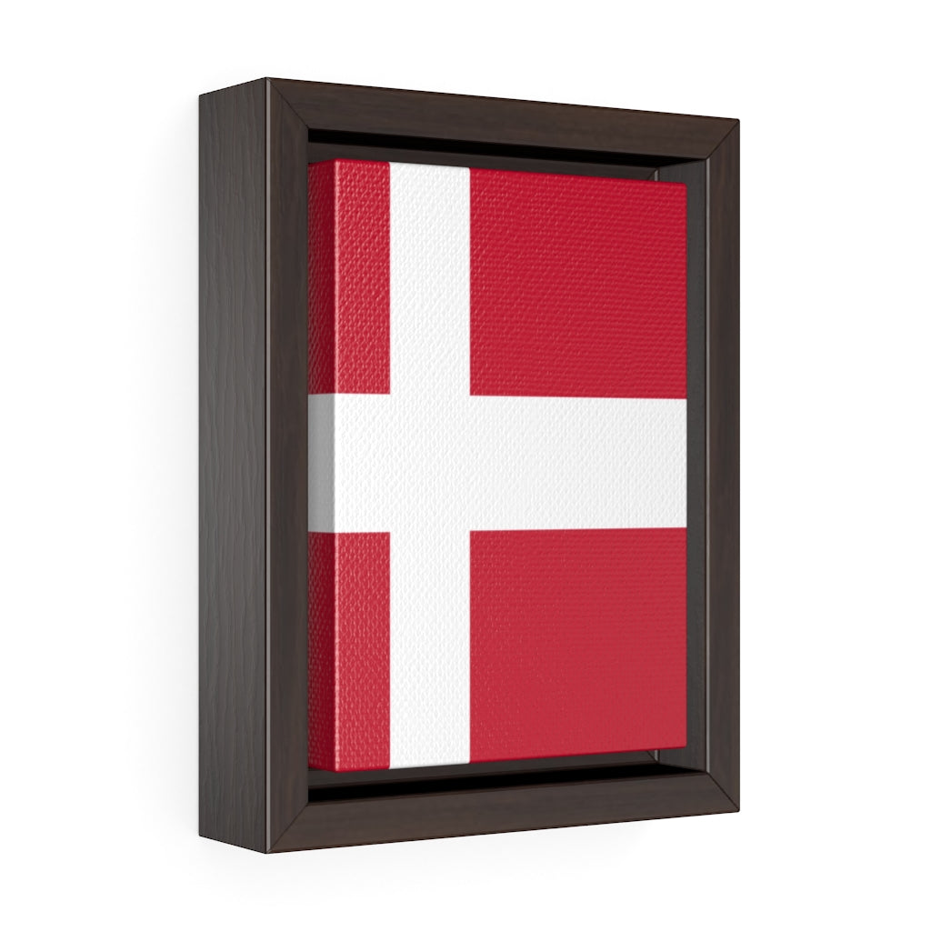 DENMARK Vertical Framed Premium Gallery Wrap Canvas