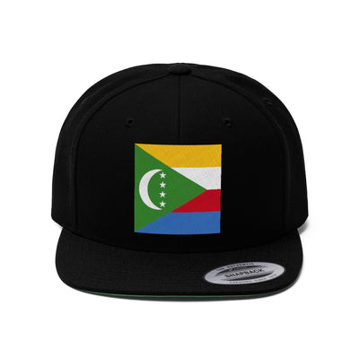 COMOROS Unisex Flat Bill Hat