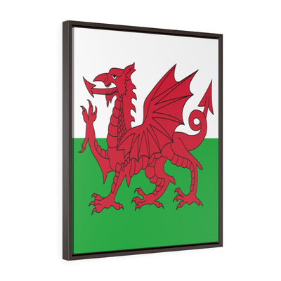 WALES Vertical Framed Premium Gallery Wrap Canvas