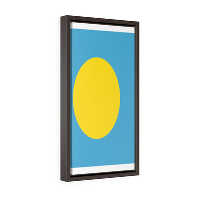 PALAU Vertical Framed Premium Gallery Wrap Canvas