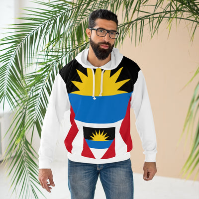 Antigua and Barbuda AOP Unisex Pullover Hoodie