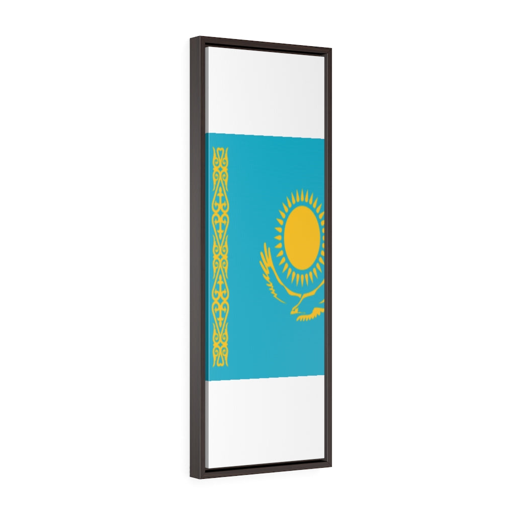 KAZAKHSTAN Vertical Framed Premium Gallery Wrap Canvas