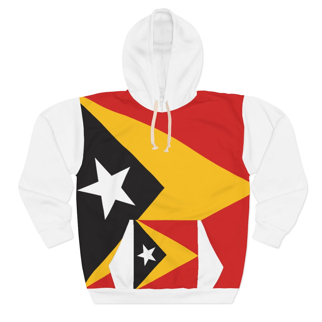 East Timor AOP Unisex Pullover Hoodie