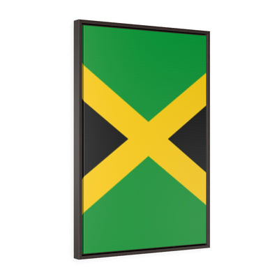 JAMAICA Vertical Framed Premium Gallery Wrap Canvas