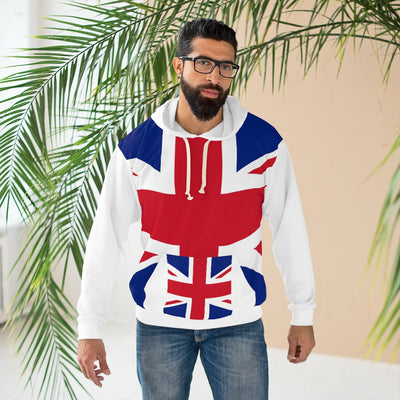 united kingdom aop Unisex Pullover Hoodie