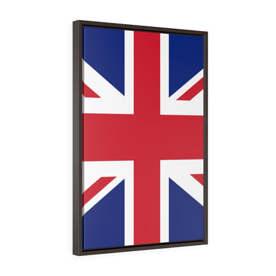 united kingdom Vertical Framed Premium Gallery Wrap Canvas