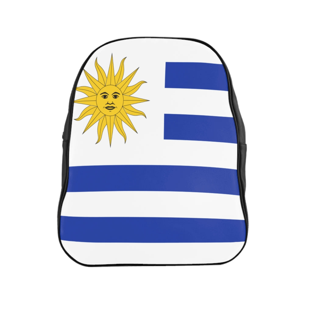 URUGUAY FLAG School Backpack