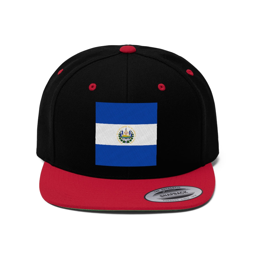 EL SALVADOR Unisex Flat Bill Hat