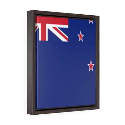 NEW ZEALAND Vertical Framed Premium Gallery Wrap Canvas