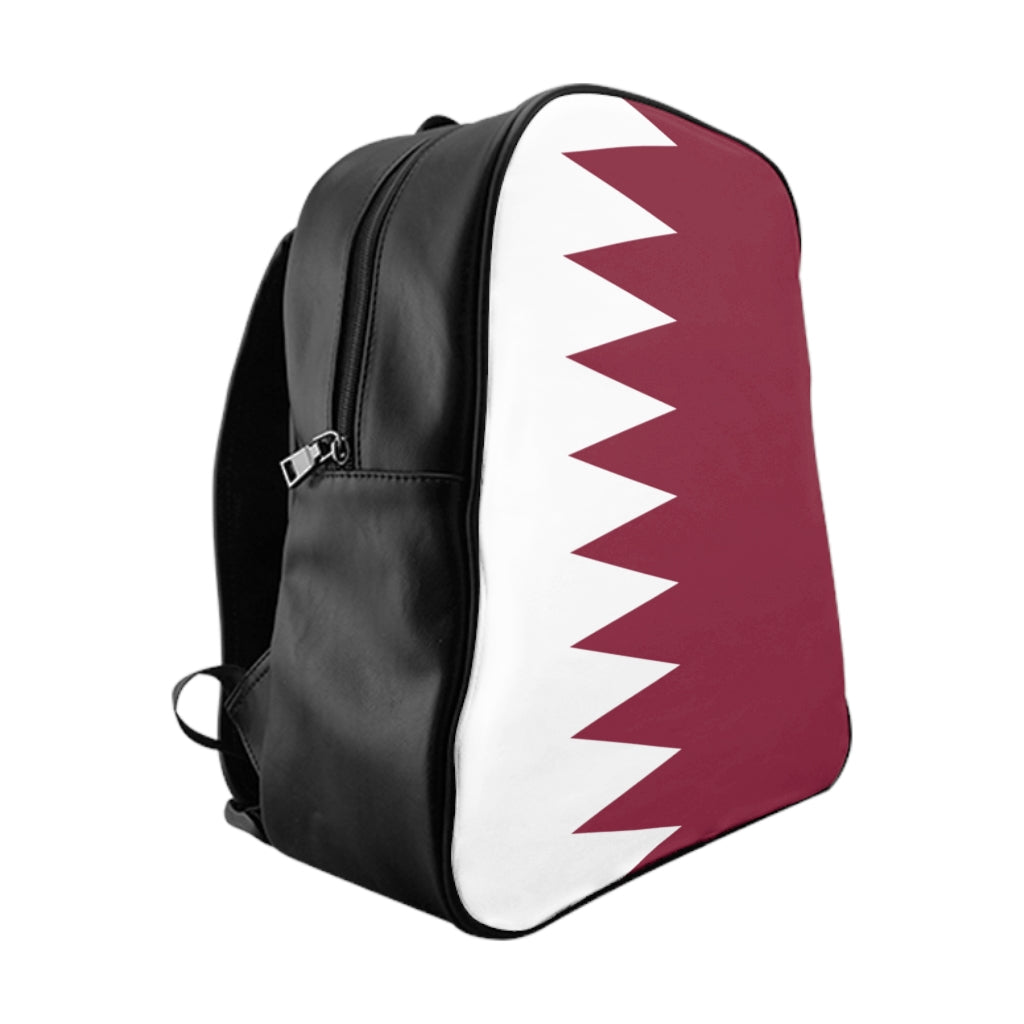 QATAR FLAG School Backpack