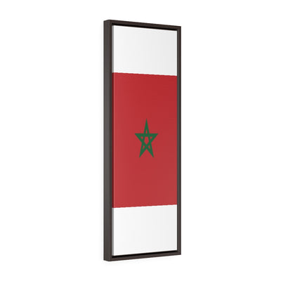 MOROCCO Vertical Framed Premium Gallery Wrap Canvas