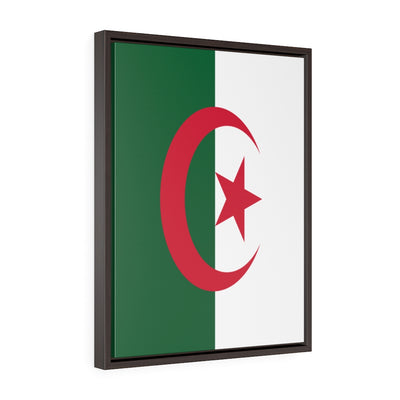 ALGERIA Vertical Framed Premium Gallery Wrap Canvas