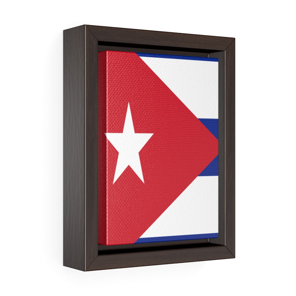 CUBA Vertical Framed Premium Gallery Wrap Canvas