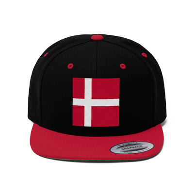 DENMARK Unisex Flat Bill Hat