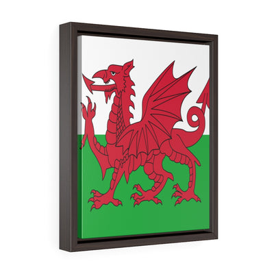 WALES Vertical Framed Premium Gallery Wrap Canvas