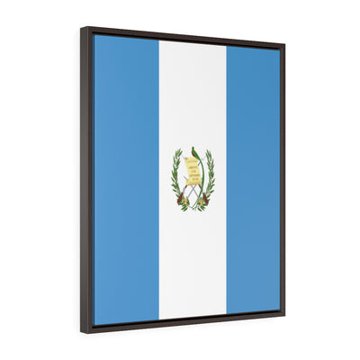 GUATEMALA Vertical Framed Premium Gallery Wrap Canvas