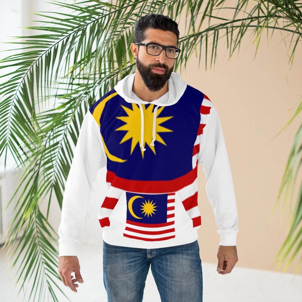 Malaysia AOP Unisex Pullover Hoodie