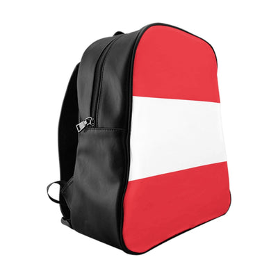 AUSTRIA FLAG School Backpack