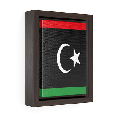 LIBYA Vertical Framed Premium Gallery Wrap Canvas