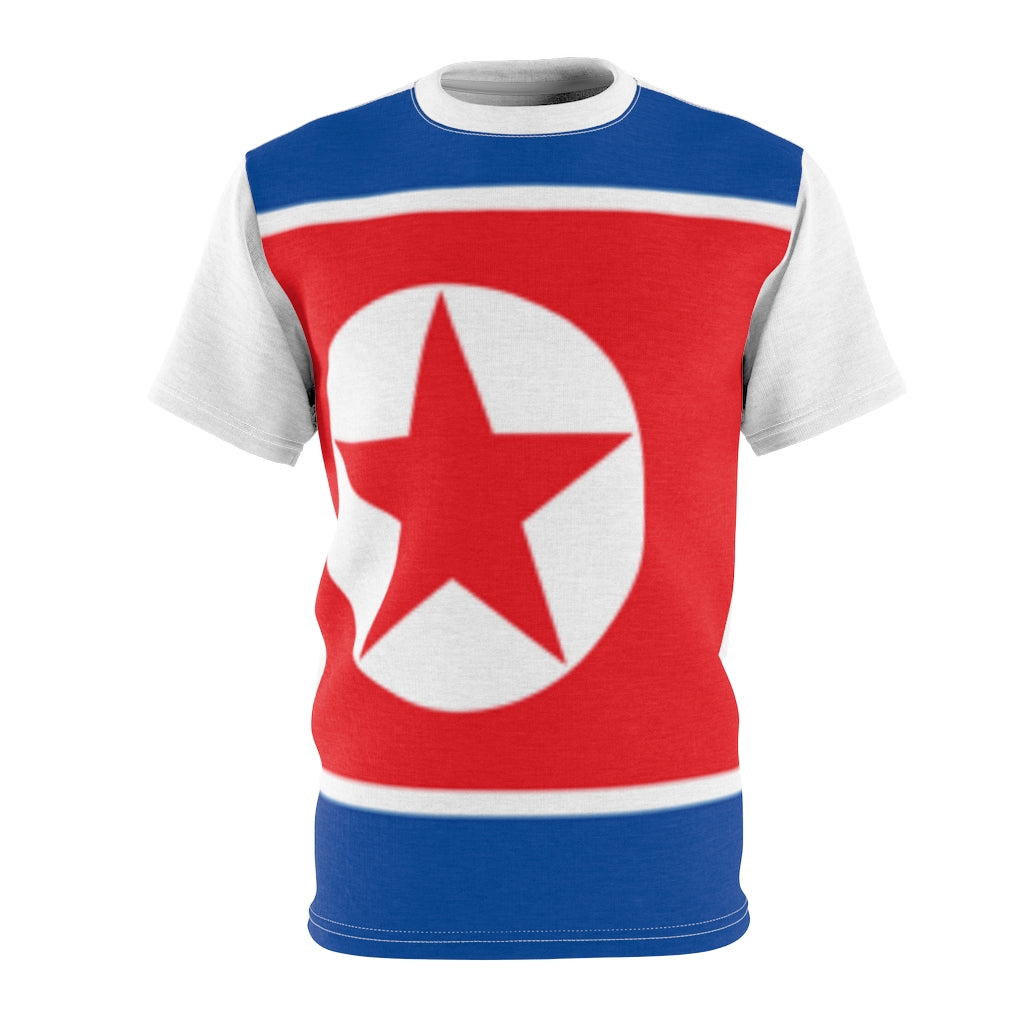 North Korea Unisex AOP Cut & Sew Tee