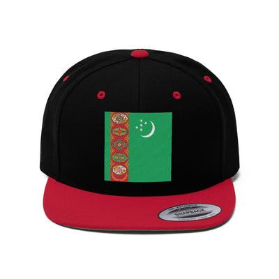 TURKMENISTAN Unisex Flat Bill Hat