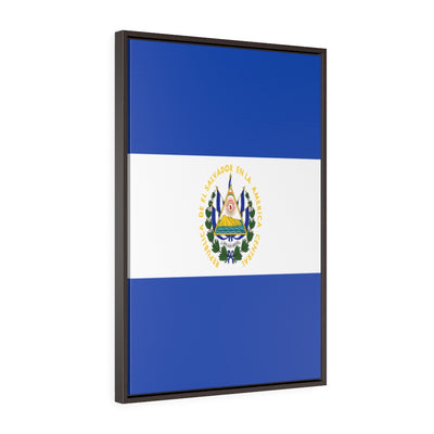 EL SALVADOR Vertical Framed Premium Gallery Wrap Canvas